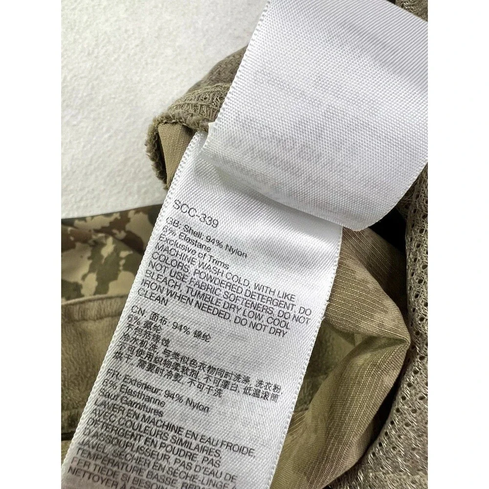 Lot of 2 Marmot Outdoor Hiking Casual Shorts Stretch Camo Cargo Mens Size 40